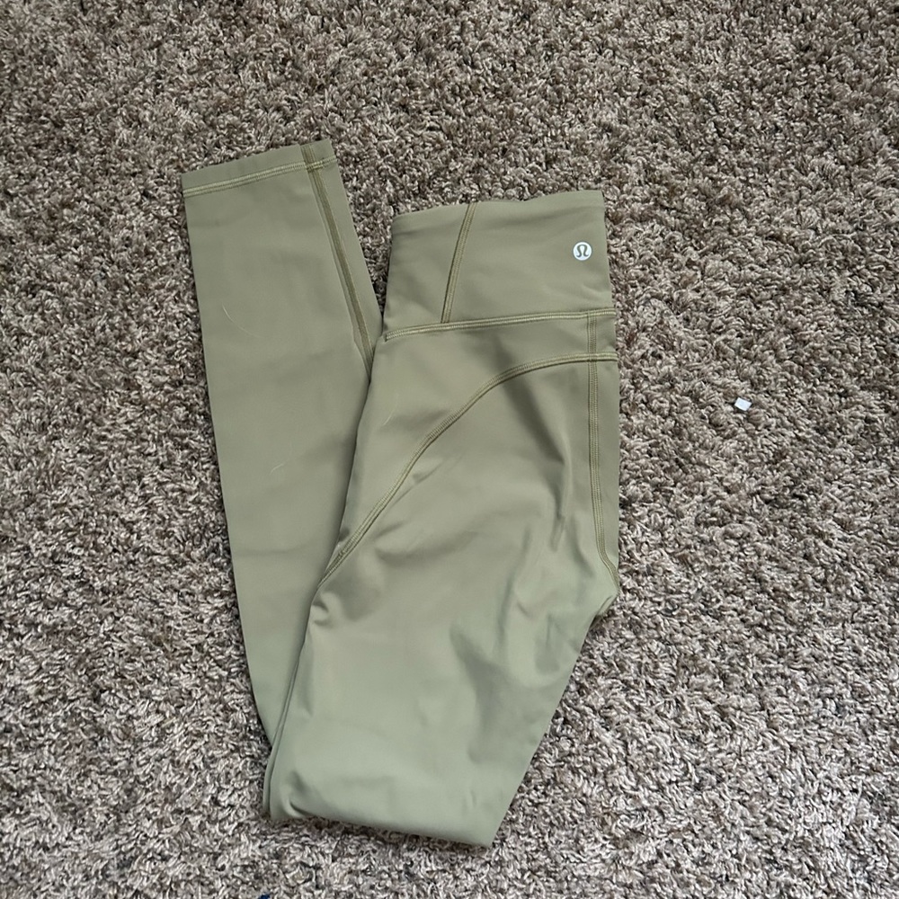 Green lululemon leggings